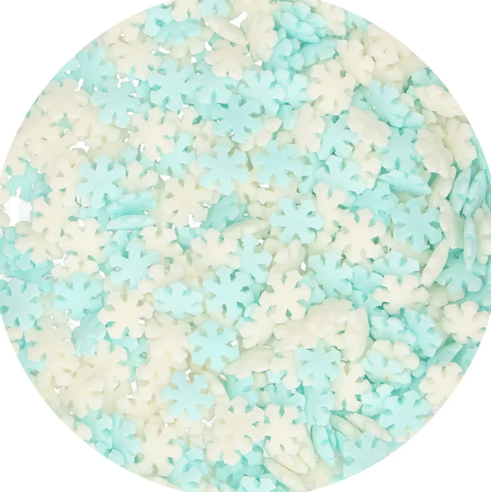 Sprinkles Copos de Nieve de Azúcar 150 gr - FunCakes