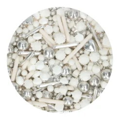 Sprinkles 3D Silver Lining 70 gr - Funcakes