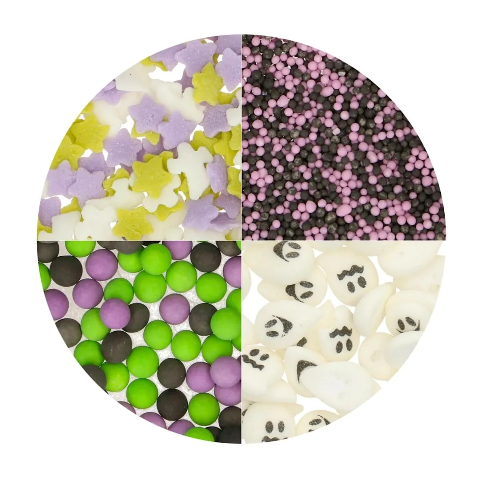 Sprinkles 4 en 1 - Mix Spooky Halloween - Wilton