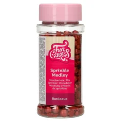 Sprinkles Medley Burdeos 60 gr - Funcakes