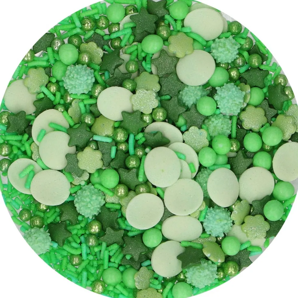 Sprinkles Medley Green 65 gr - FunCakes