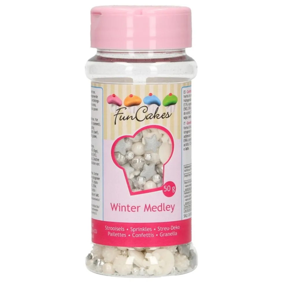 Sprinkles Medley Winter 50 gr - FunCakes