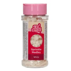 Sprinkles Mix Blanco 65 gr - Funcakes