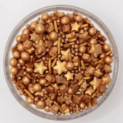 Sprinkles Navideños Campana Dorada 90 g