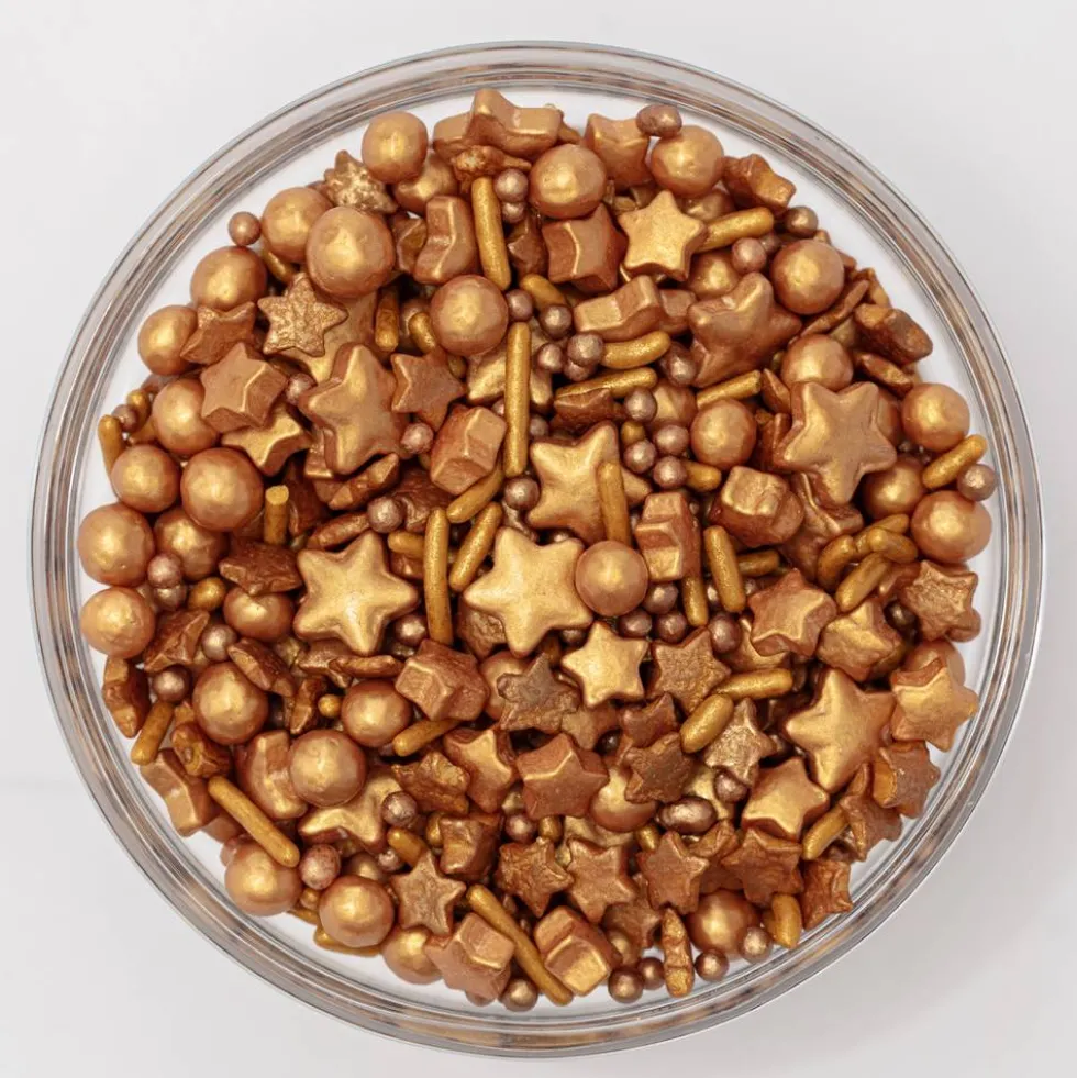 Sprinkles Navideños Campana Dorada 90 g
