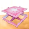 Stand para tartas Bautizo Rosa