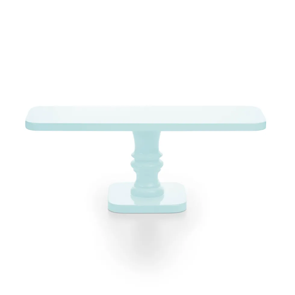 Stand para Tarta Candy Rectangular Azul 30 x 10 cm