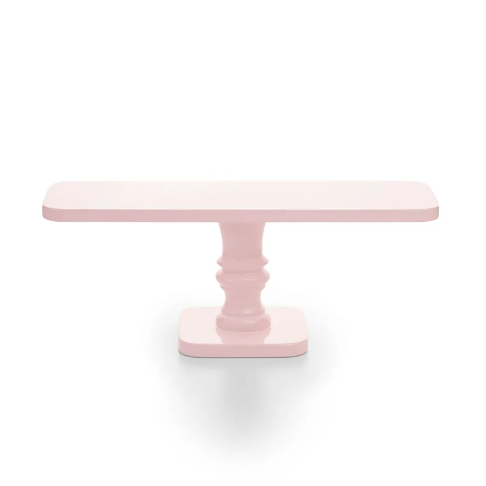 Stand para Tarta Candy Rectangular Rosa 30 x 10 cm