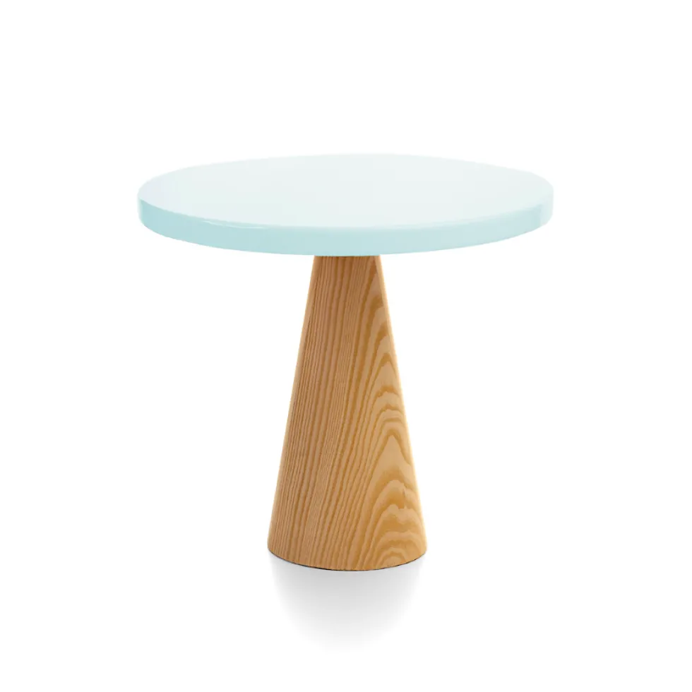 Stand para Tarta Natural Azul Redondo de 25 cm
