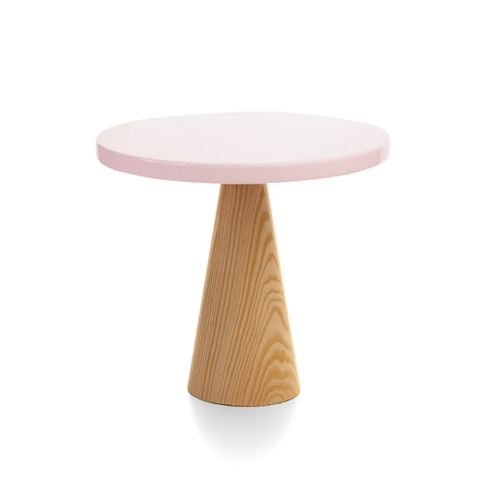Stand para Tarta Natural Redondo Rosa de 25 cm