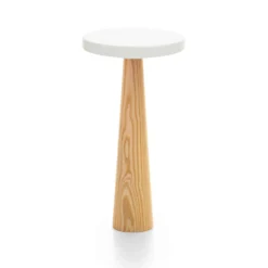 Stand para Tarta Natural Redondo Blanco de 15 cm