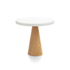 Stand para Tarta Natural Redondo Blanco de 25 cm