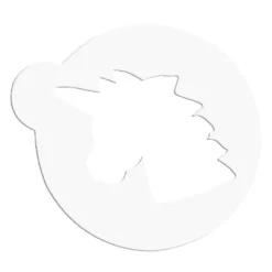 Stencil Cabeza de Unicornio