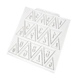 Tapete de silicona Banderines con números