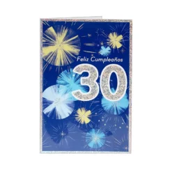 Tarjeta de Felicitación 30 Cumpleaños Modelo A