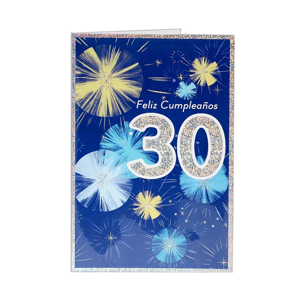 Tarjeta de Felicitación 30 Cumpleaños Modelo A