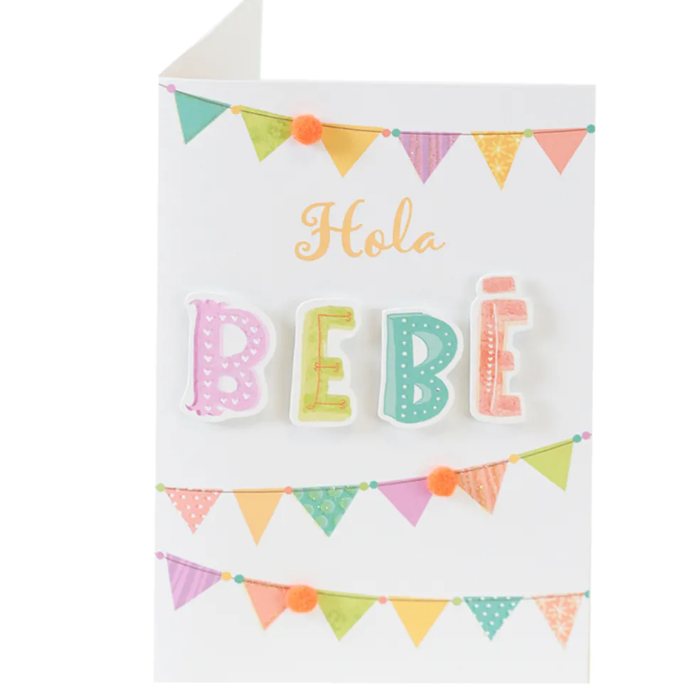 Tarjeta de Felicitación Nacimiento Modelo C