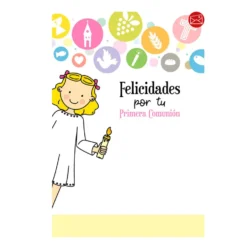 Tarjeta de Felicitación Primera Comunión Modelo E