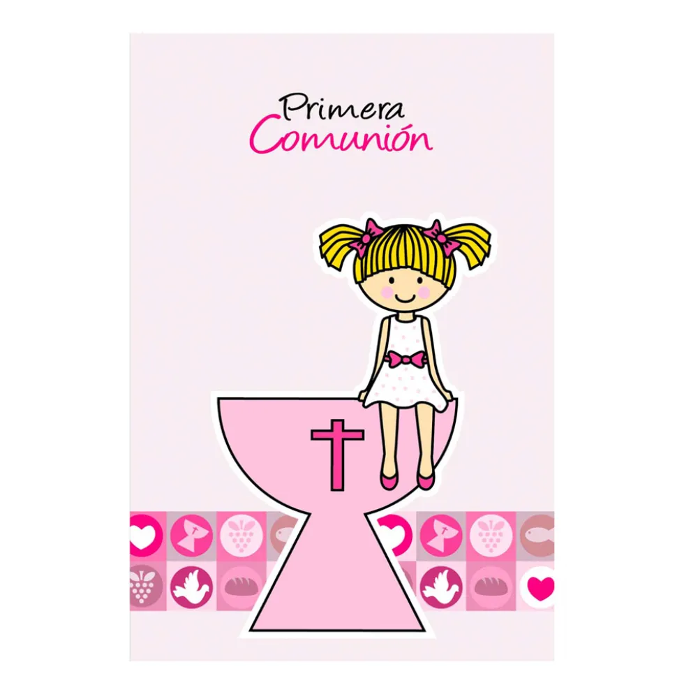 Tarjeta de Felicitación Primera Comunión Modelo J