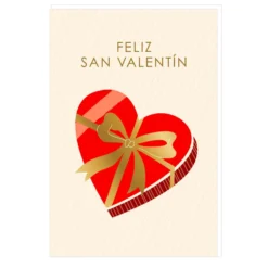 Tarjeta de Felicitación San Valentín Modelo B