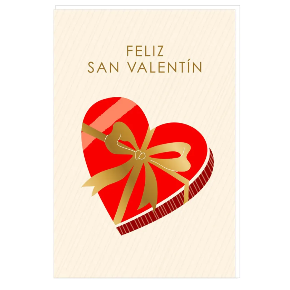 Tarjeta de Felicitación San Valentín Modelo B