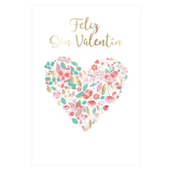 Tarjeta de Felicitación San Valentín Modelo A