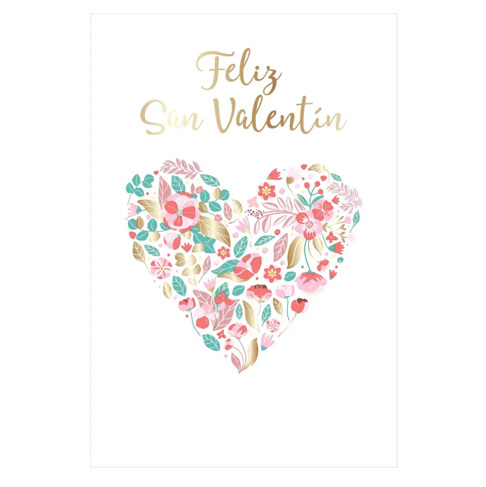 Tarjeta de Felicitación San Valentín Modelo A