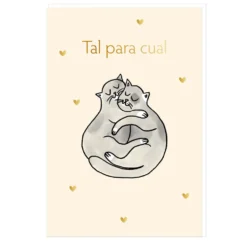 Tarjeta de Felicitación Tal para Cual