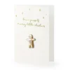 Tarjeta Navidad con Pin Gingerbread