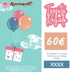 Tarjeta regalo 60 €