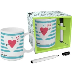 Taza con Rotulador Te Amo
