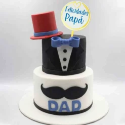 Topper para Tarta Felicidades Papá