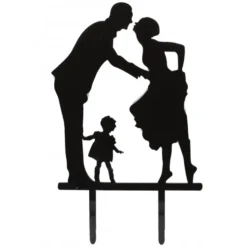 Topper para Tarta Pareja con Niño