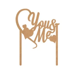 Topper para Tarta You & Me