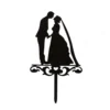Topper para Tartas de un Matrimonio Besándose