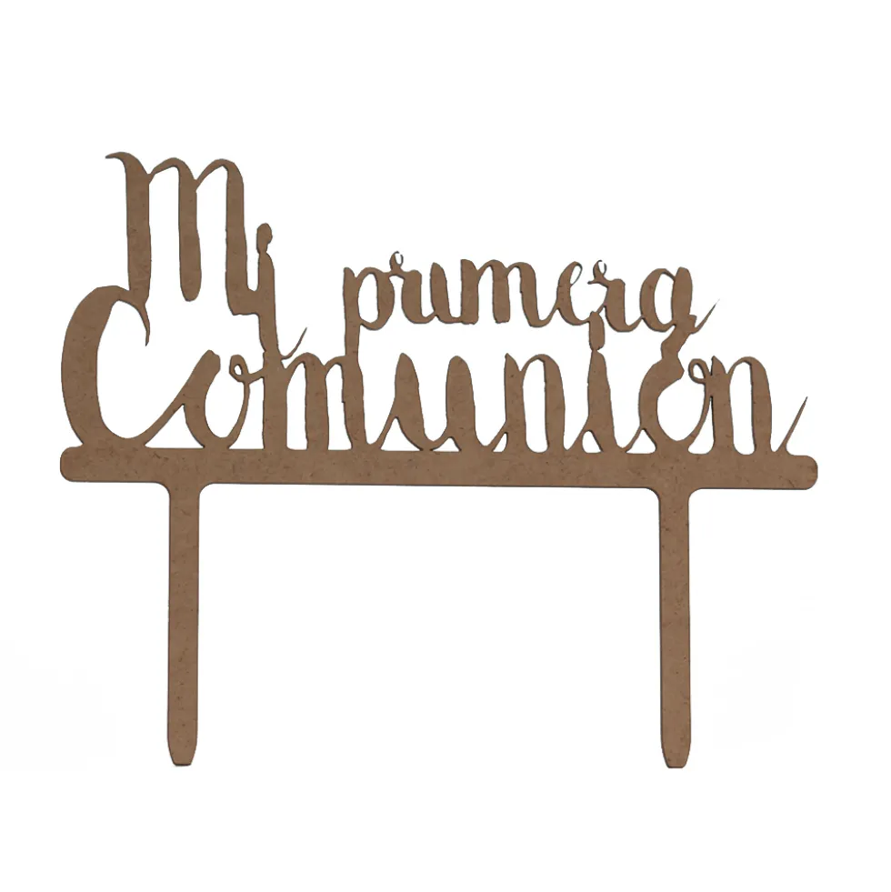 Topper para Tarta de Comunión Craft