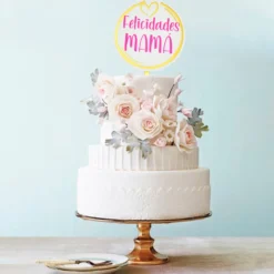 Topper para Tarta Felicidades Mamá