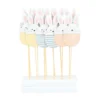 Toppers Decorativos Conejo de Pascua 12 ud