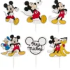 Toppers de Papel para Dulces Mickey Mouse 30 ud
