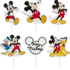 Toppers de Papel para Dulces Mickey Mouse 30 ud