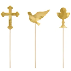 Toppers para Dulces Primera Comunión 30 cm 6 ud