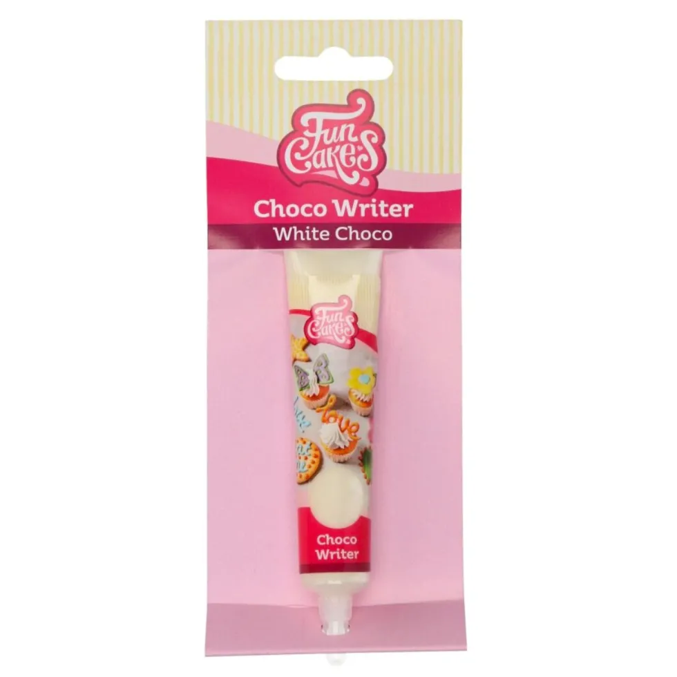 Tubo Escritor de Chocolate White Choco 25 gr - Funcakes