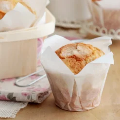 Tulipas para Muffins Blancas