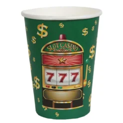 Vasos de Papel Casino 10 ud