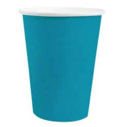 Vasos de Papel Azul Agua 10 ud
