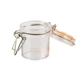 Vasos Transparentes con Tapa 45 ml 12 Ud