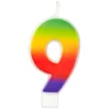 Vela Rainbow Nº 9 - Azucren