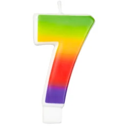 Vela Rainbow Nº 7 - Azucren