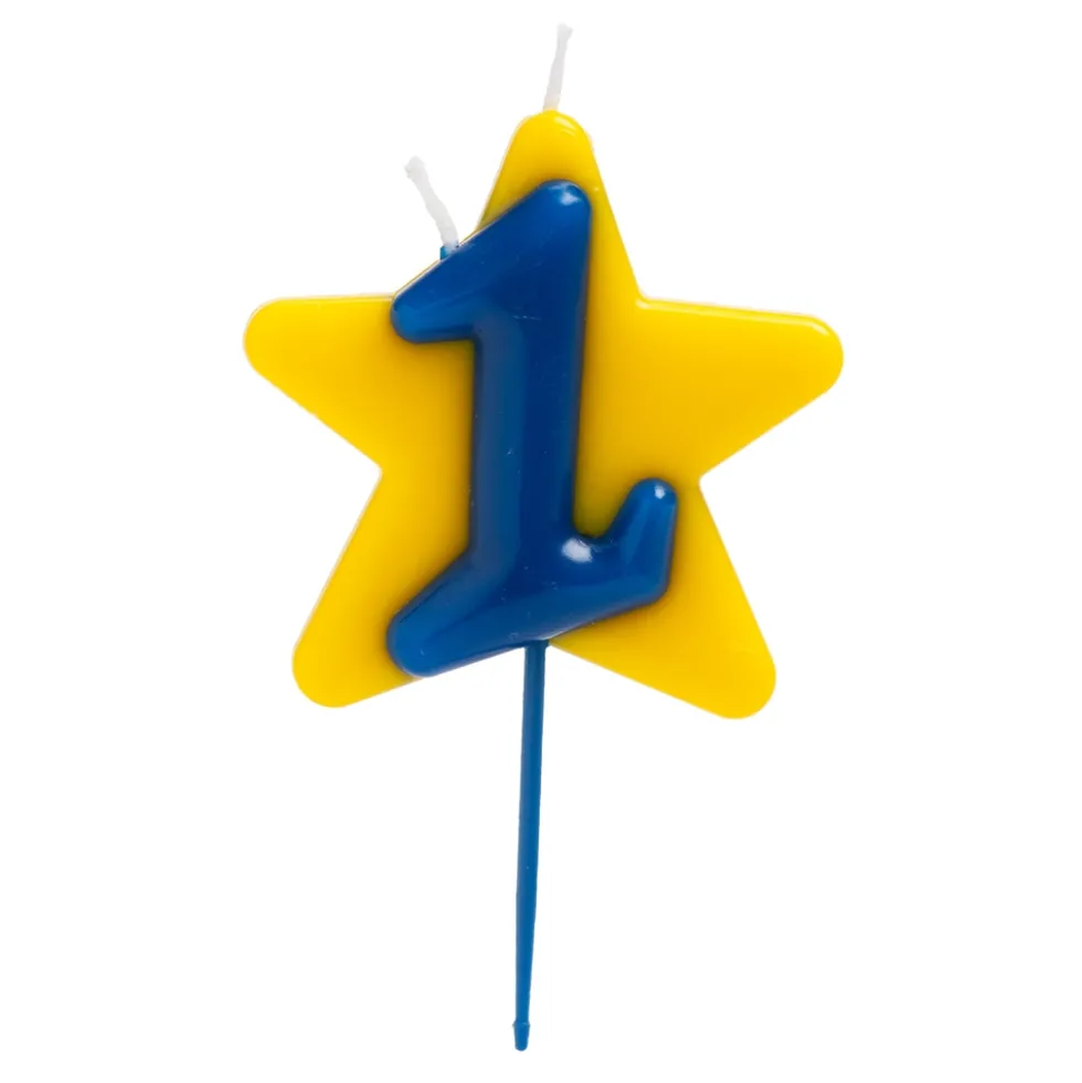 Vela Solidaria Doble Deseo Estrella Nº 1