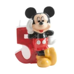 Vela de cumpleaños Mickey Nº 5